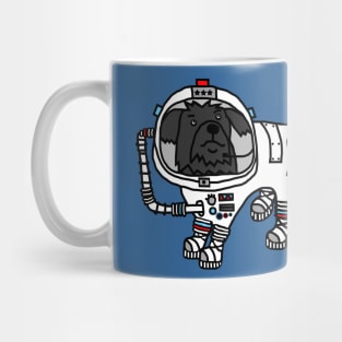 Sci Fi Dog Astronaut Space General Fergus Mug